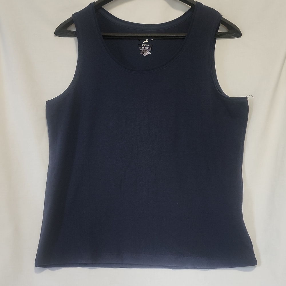 White Stag Dark Blue Tank Top